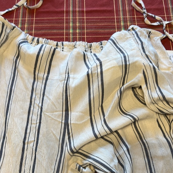 Billabong “Adventure Spirit” Wide Leg Striped Crinkle Pants Women’s NWT XSmall - Picture 8 of 15